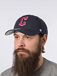 Бейсболка 47 BRAND арт. B-MVPNE08WBV-NYB Cleveland Guardians MLB (navy)